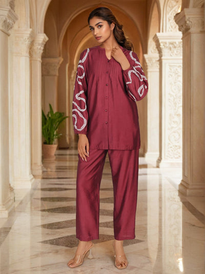 Berry Noir Co-ord Ensemble