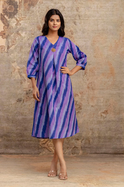 Heatherwave Cotton Stripes Dress