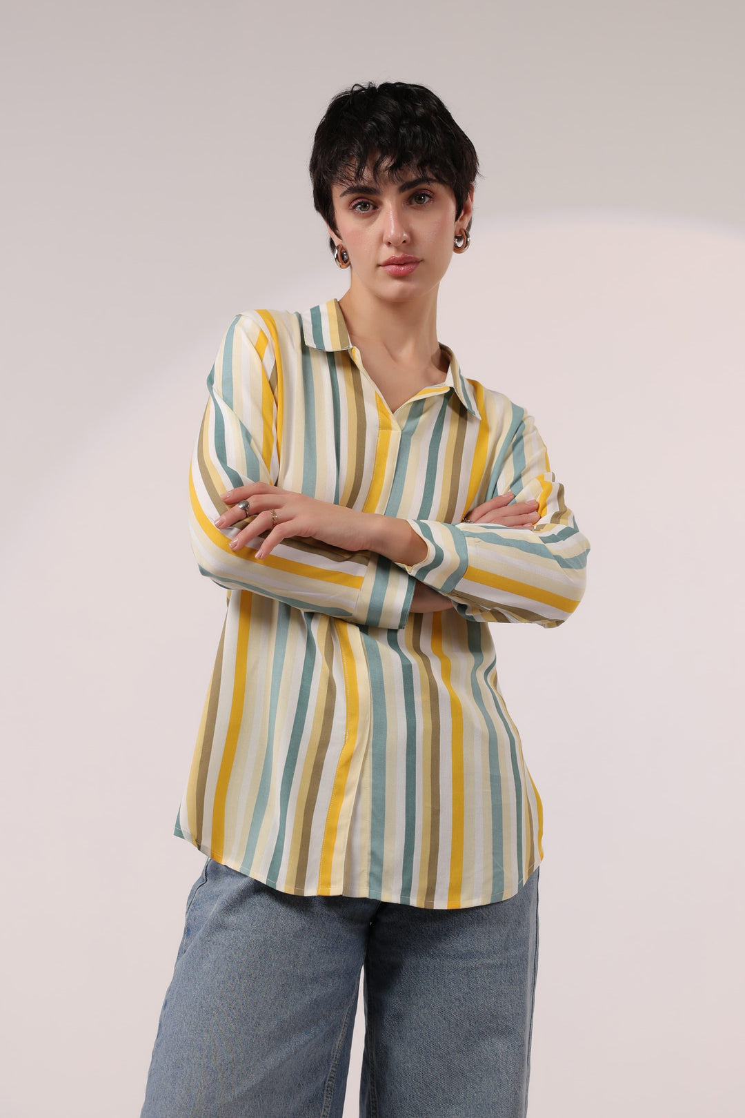 StriVibe Cotton Shirt