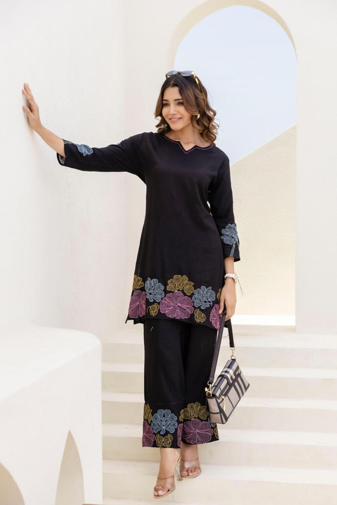 Onyx Noir Cotton Co-ord