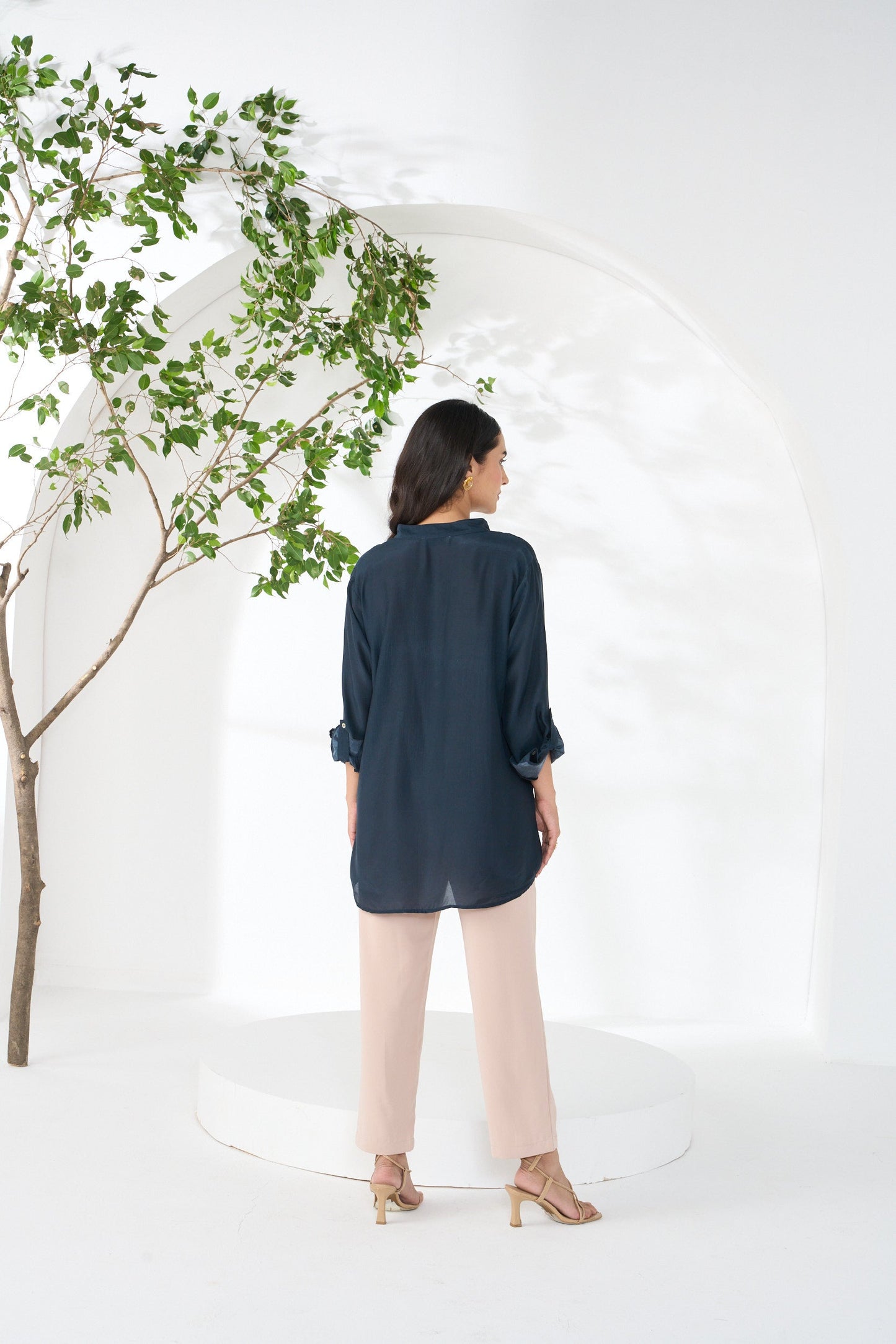 Teal Samaya Classic Shirt
