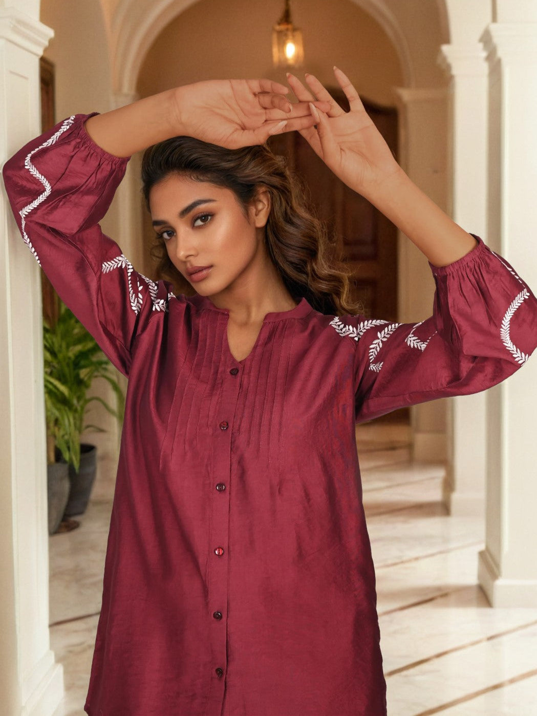 Berry Noir Co-ord Ensemble