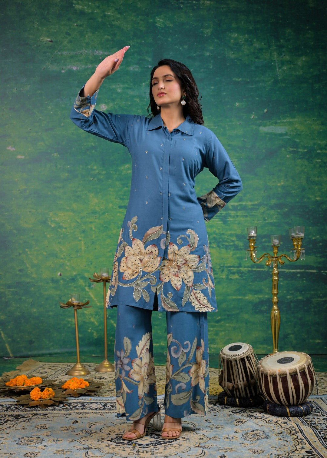 Ocean Crest Co-ord Ensemble