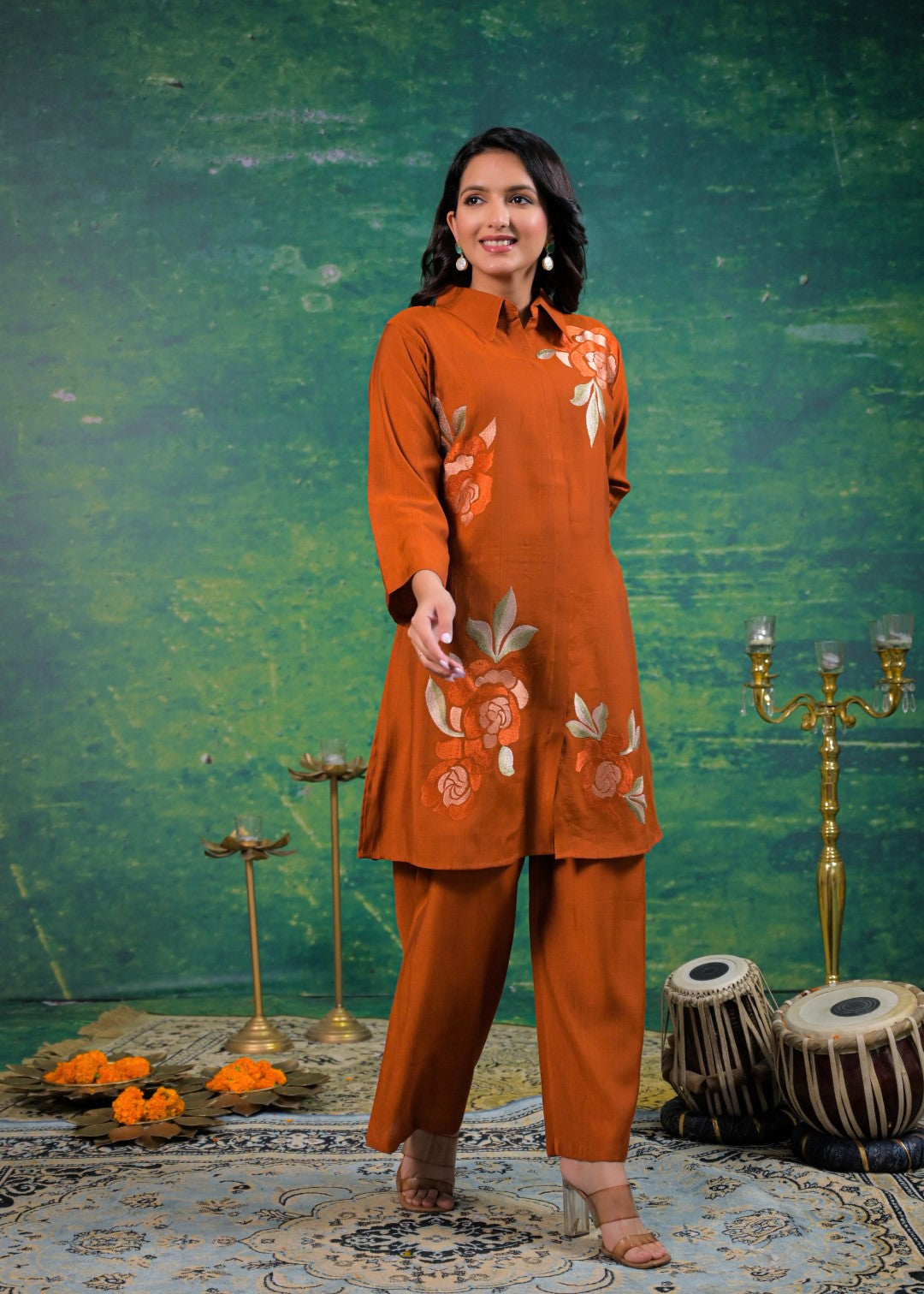 Sunstone Muse Embroidered Set