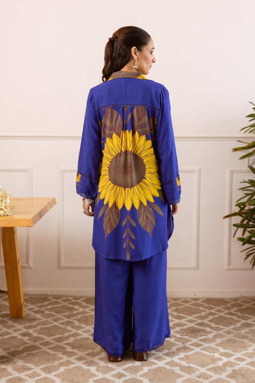 Stravi Designer Aquatic Co-ord Set for Vacation & Resort Wear
