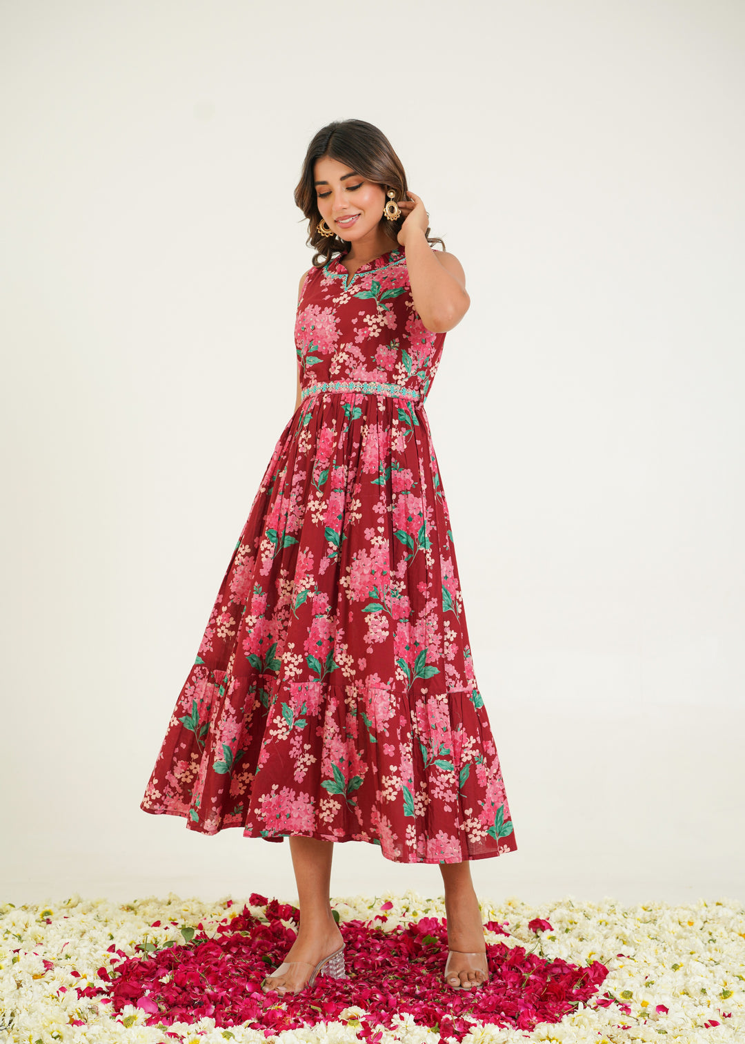Vermi Garden Handcrafted Cotton Dress