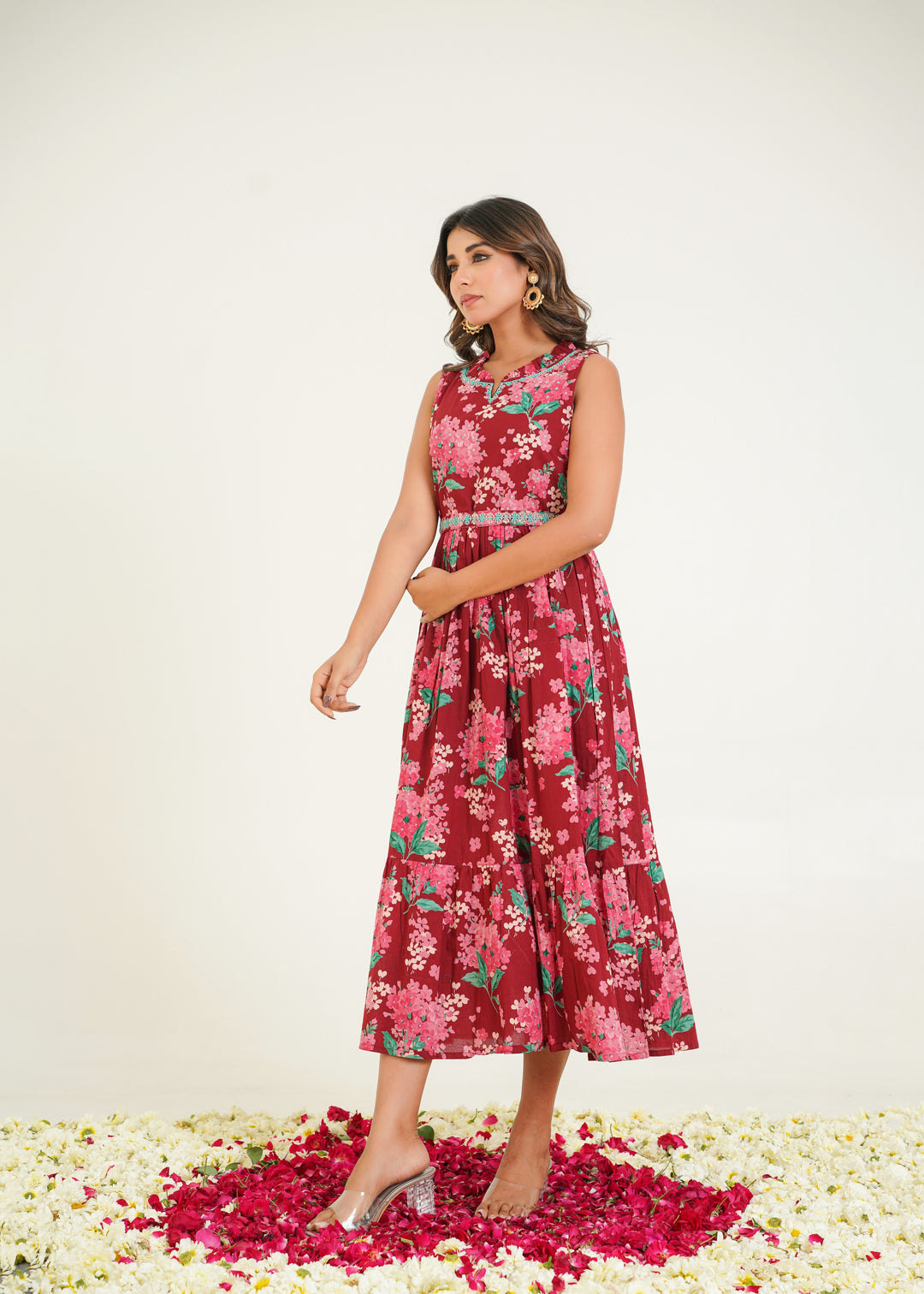 Vermi Garden Handcrafted Cotton Dress