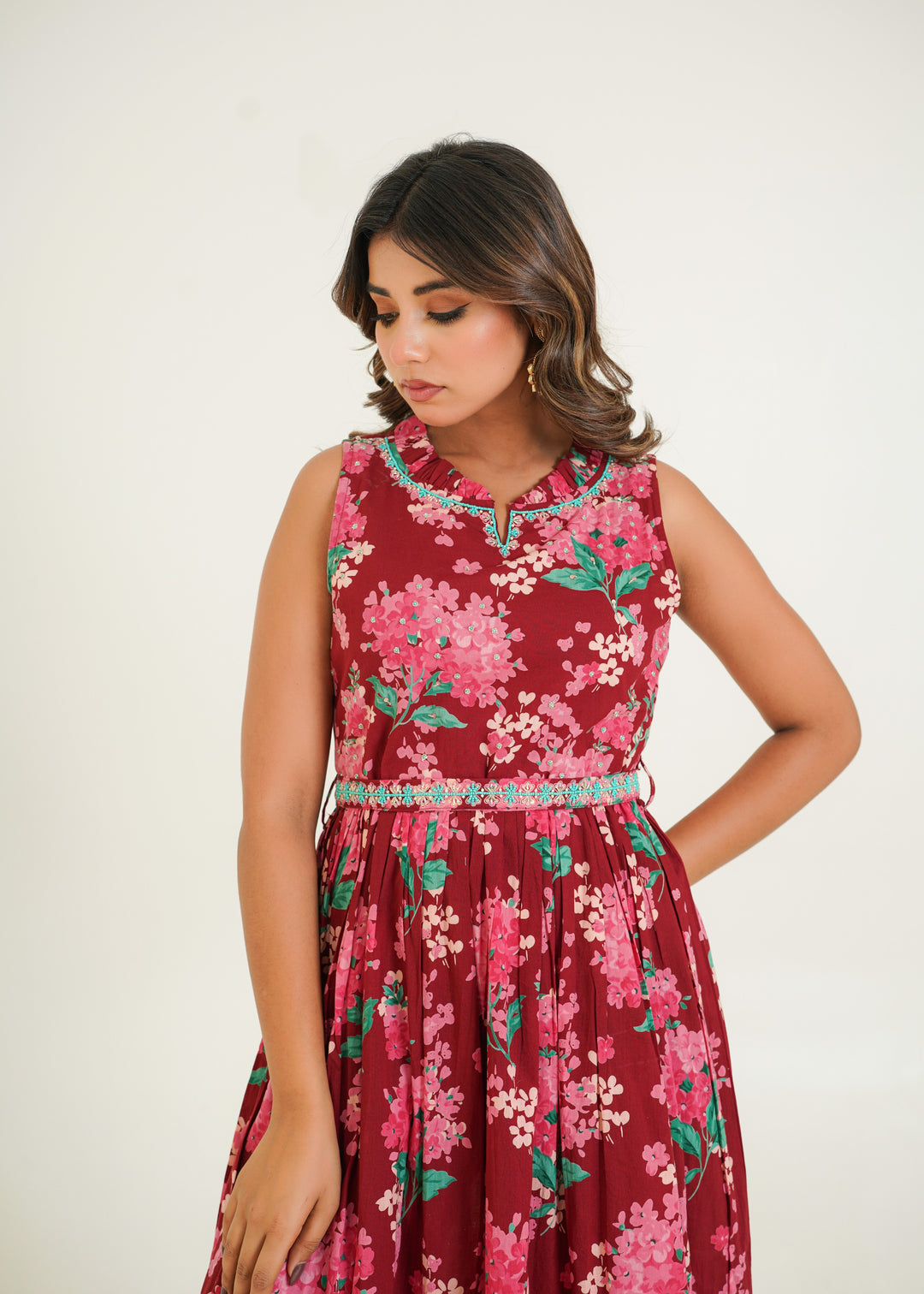 Vermi Garden Handcrafted Cotton Dress
