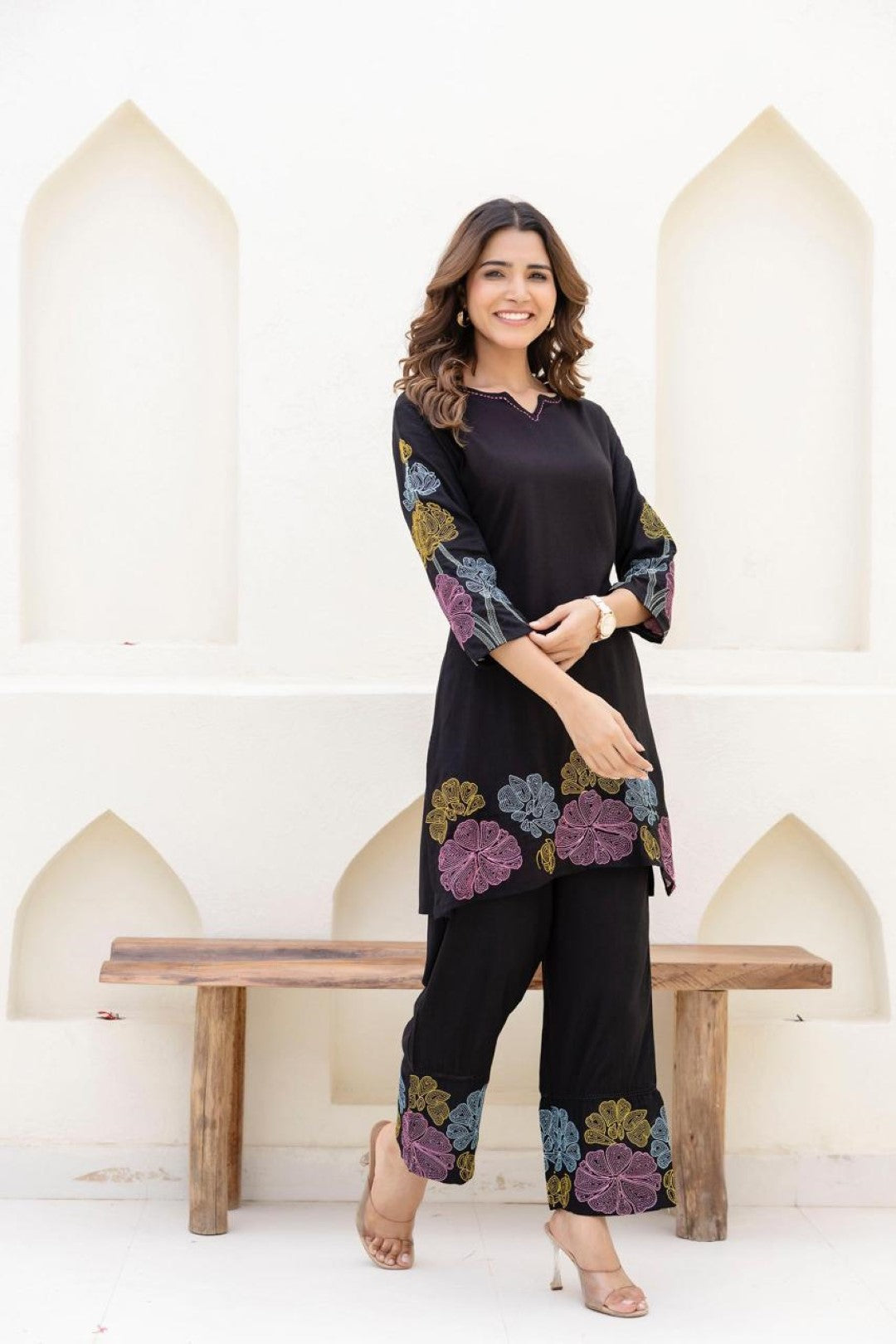 Onyx Noir Cotton Co-ord