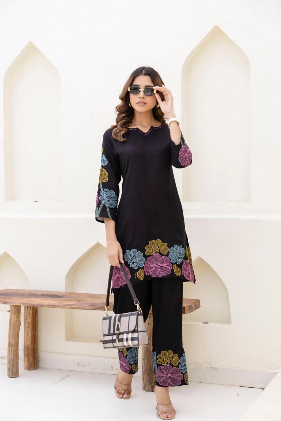 Onyx Noir Cotton Co-ord